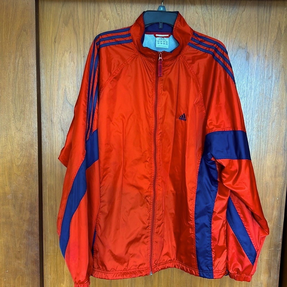 XL Men’s Adidas Lined Windbreaker
